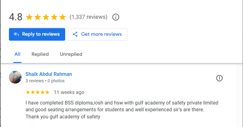 iosh managing safely