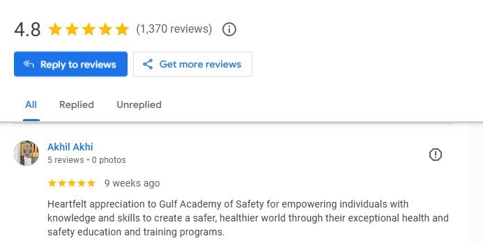 CPD environmental awareness training