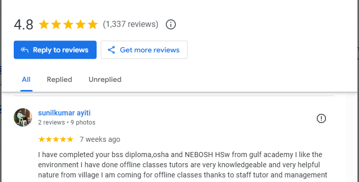 NEBOSH HSW