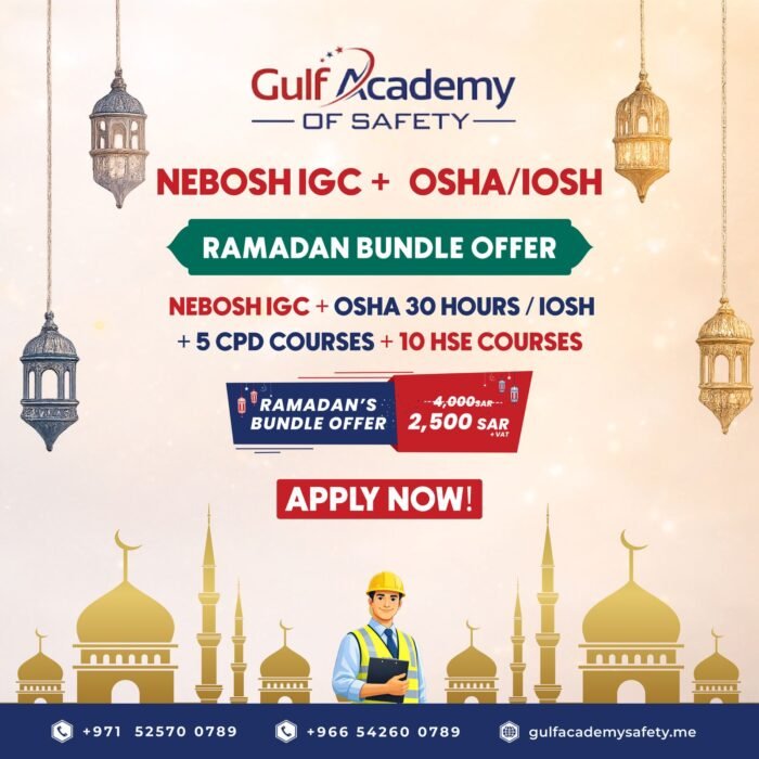 NEBOSH IGC + OSHA IOSH saudi